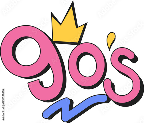 Retro 90s element decoration. Gameboy, floppy disk, lips, spray, shoes, casette, phone, camera, lollipop illustration. Vector isolated.