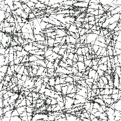 Texture with distorted noisy tangled lines.