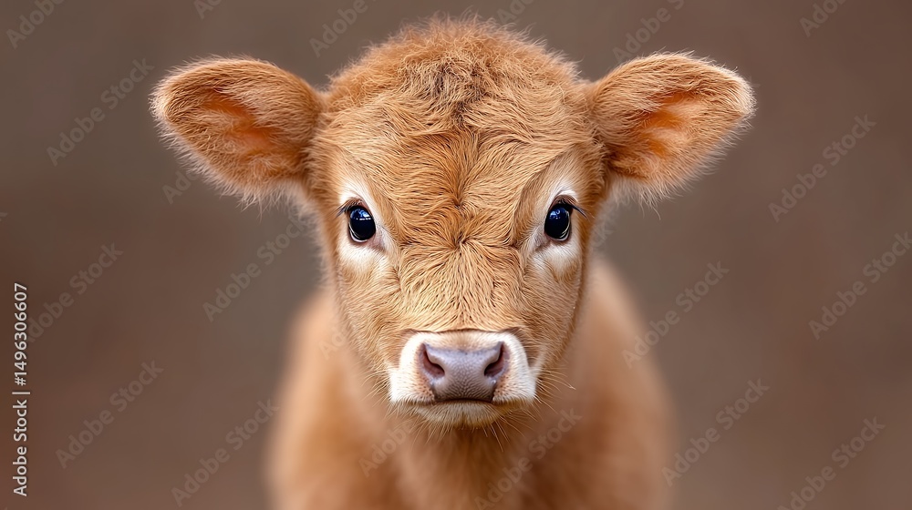 Cute Calf Portrait Cute Calf Portrait