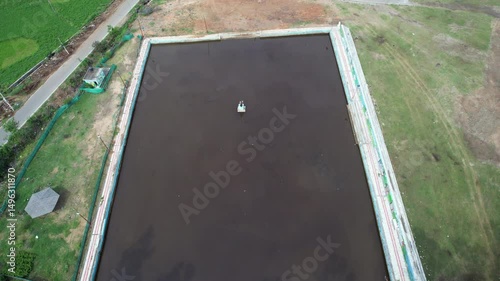 Village Vista: Solar Splendor and Rural Charm in Palli Green Oasis, Jammu and kashmir India, Aerial Symphony drone shoot Clip 1