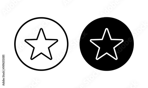 Star Icon vector illustration. rating sign and symbol. favourite star icon