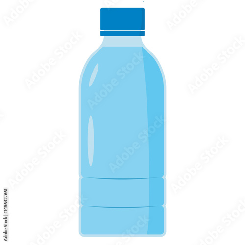 illustration of bottle of water
