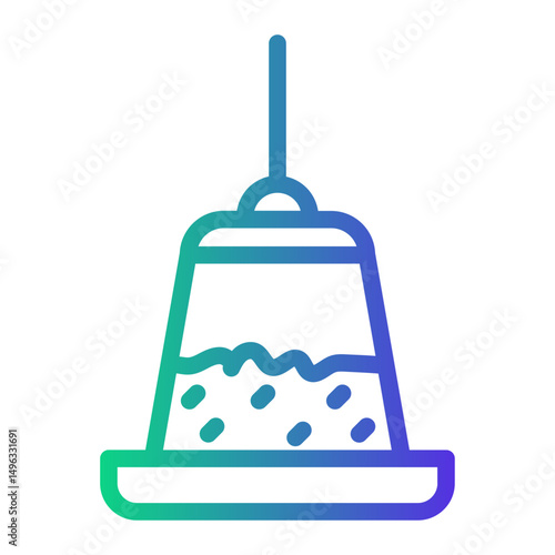 feeder Line Gradient Icon