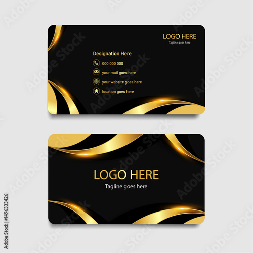 Luxury Business Card, Visiting Card, Name Card