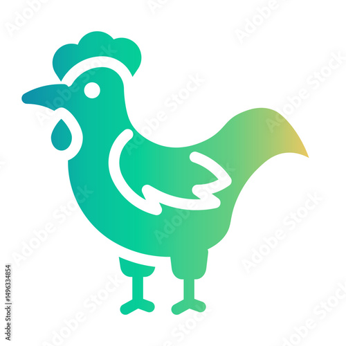 chicken Gradient icon