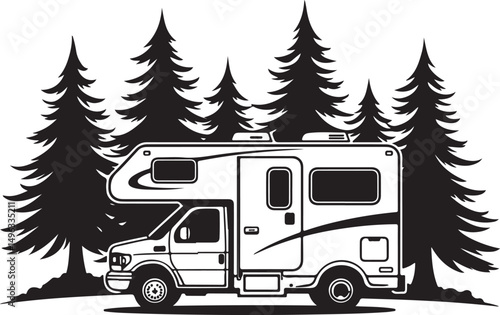 Adventure Van SVG | Mountain Camping Silhouette for Travel Stickers, Shirts & Crafts”

“Van Life SVG Bundle | Retro Camper, Pine Trees & Mountain Clipart for Outdoor Lovers”

“Scenic Road Trip Vector 