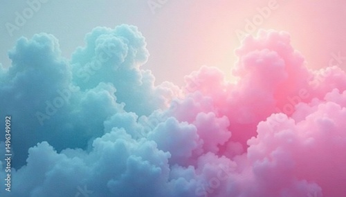 Soft pastel tones blend, forming a dreamy haze , haze, design