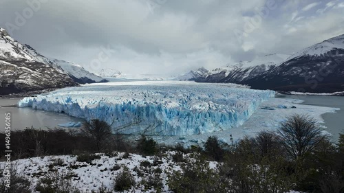 Wallpaper Mural Time Lapse Clouds In Los Glaciares National Park El Calafate Argentina. Breathtaking Aerial View Of Time Lapse Drone Footage. Outdoor Travel Patagonia Glacier. Landmark Patagonia Aerial View Floresta. Torontodigital.ca