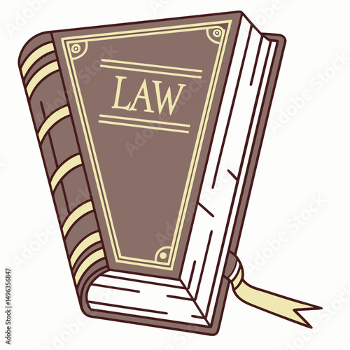 Law book legal textbook justice lawsuit court