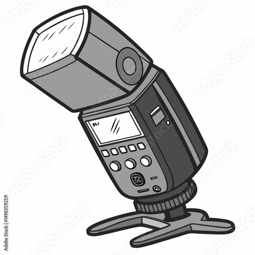 Professional camera speedlight flash accessory device