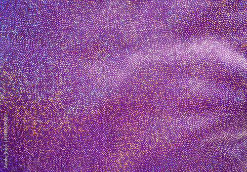 Shiny purple glitter halftone dotted background
