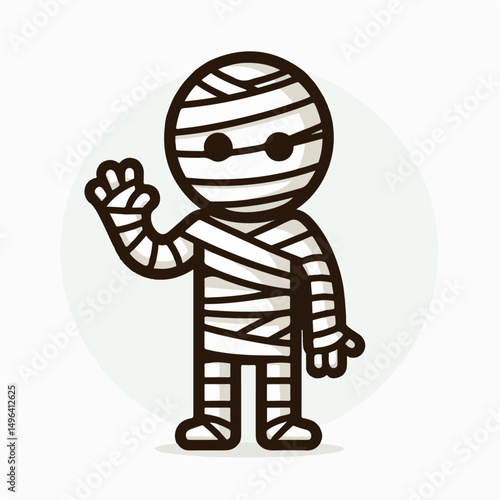 mummy vector illustration