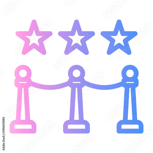 redcarpet Line Gradient Icon