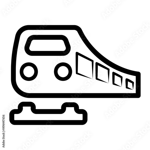 public transport Line Icon