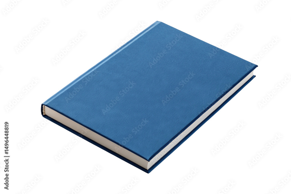 blue book isolated on white blue book isolated on white