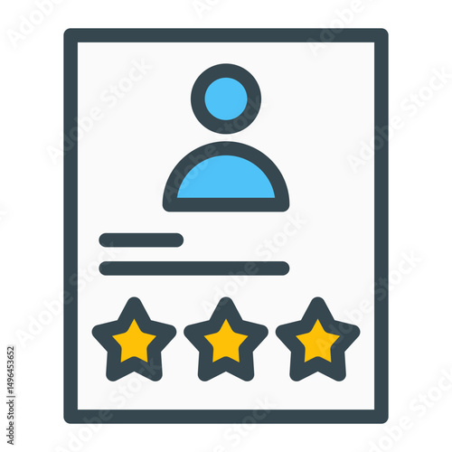 Prospective workers. This is a vector single icon with a filled outline style. Suitable for any purpose, such as website design, mobile app design, logo design, pattern design, etc.