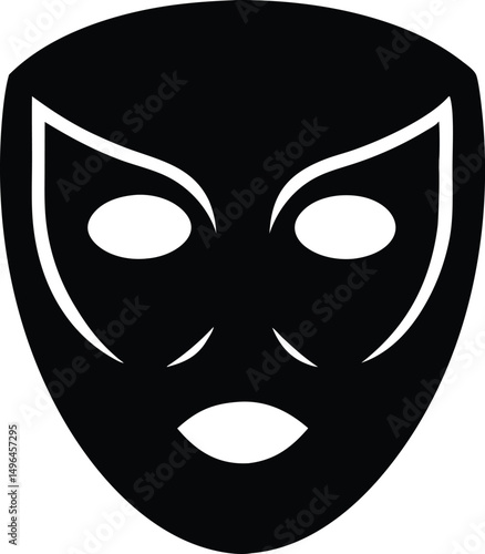 facial mask vector icon.SPA and beauty icon, health collection, beauty procedures vector graphic, relaxing treatments vector icon, spa sign.
