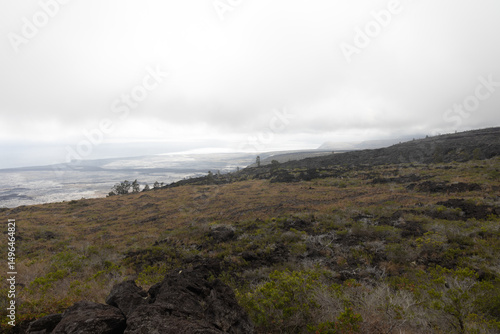 lava field in hawaii