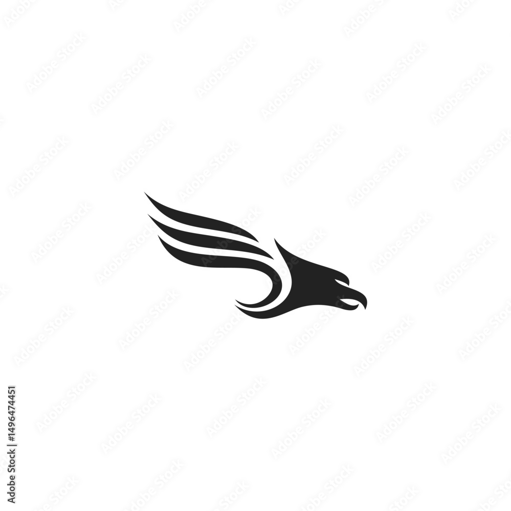 Obraz premium Eagle Icon design vector