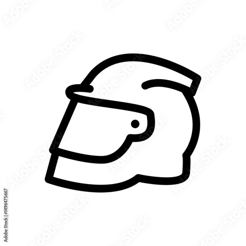 motorcycle helmet icon
