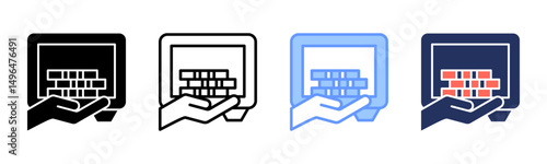 Financial Freedom icon sheet multiple style collection