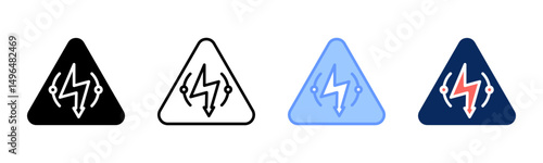 High Voltage icon sheet multiple style collection