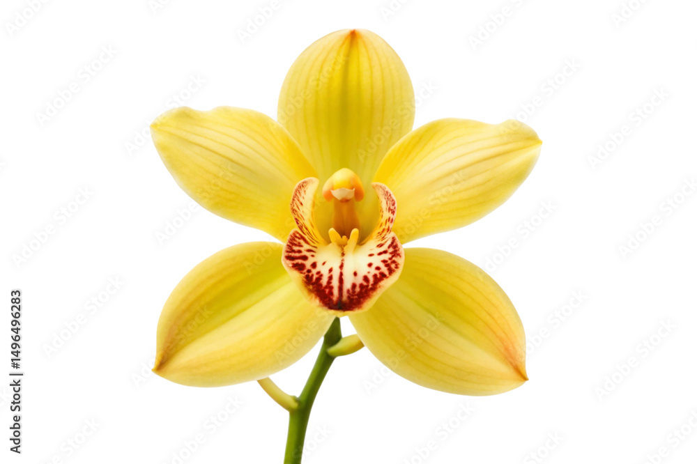 Fototapeta premium orchid isolated on white background