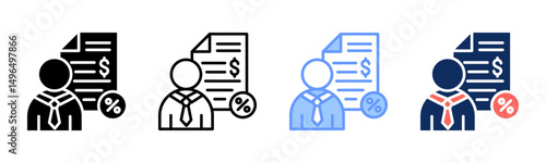Commission icon sheet multiple style collection