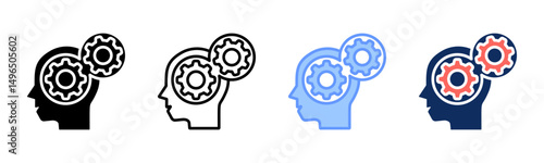 Skill icon sheet multiple style collection