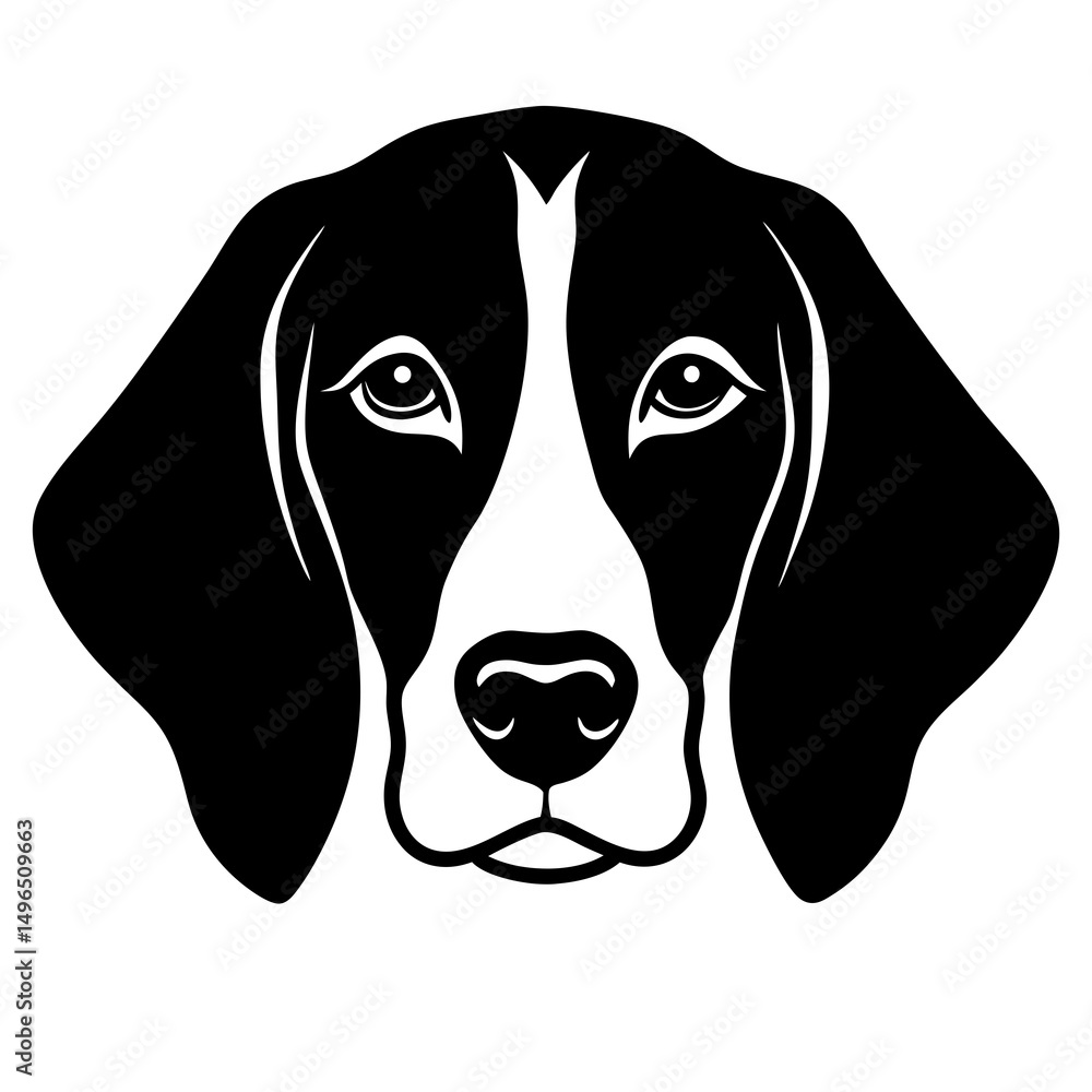 beagle dog head beagle dog head