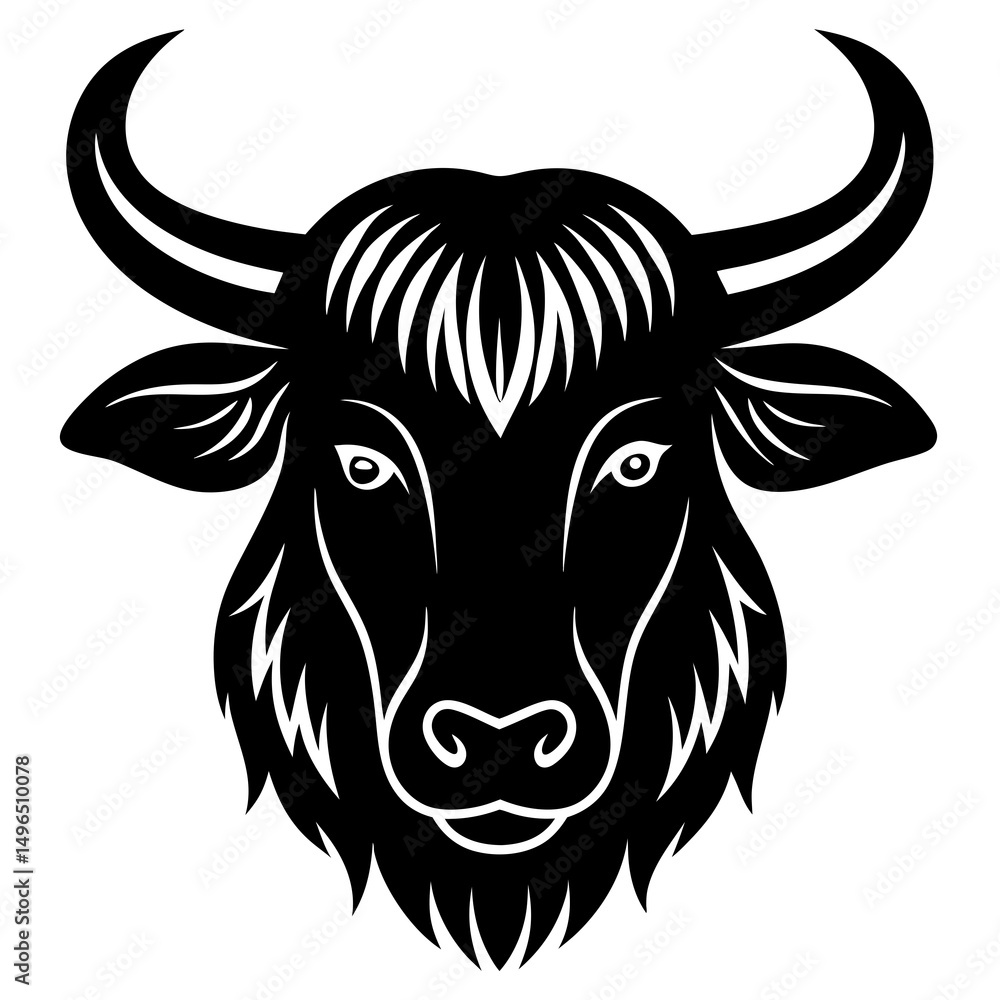 Fototapeta premium head of a bull