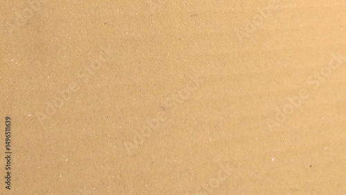 Background of brown kraft paper or cardboard texture. Abstract pattern of beige rough carton, old paper sheet, parchment or papyrus surface, vector realistic illustration
