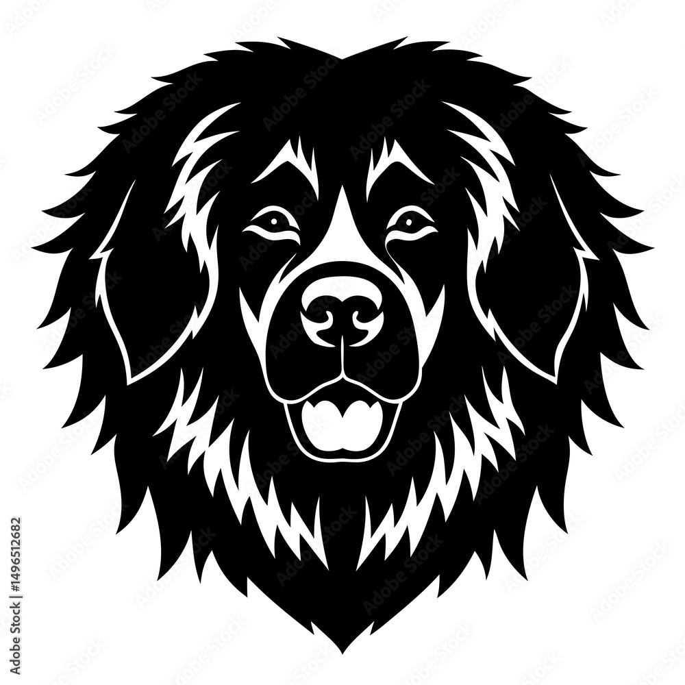 Obraz premium vector illustration of a dog