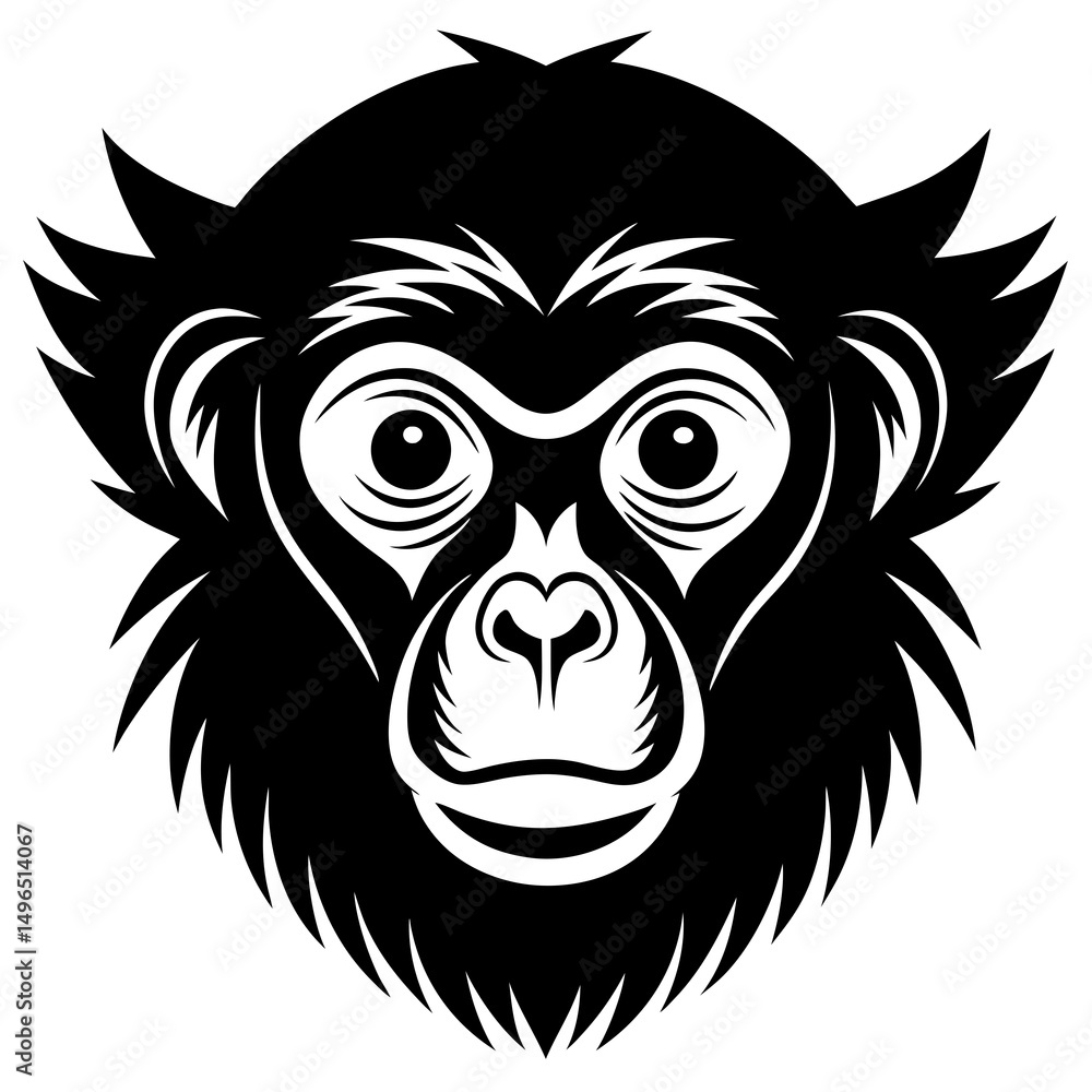 Obraz premium lion head vector