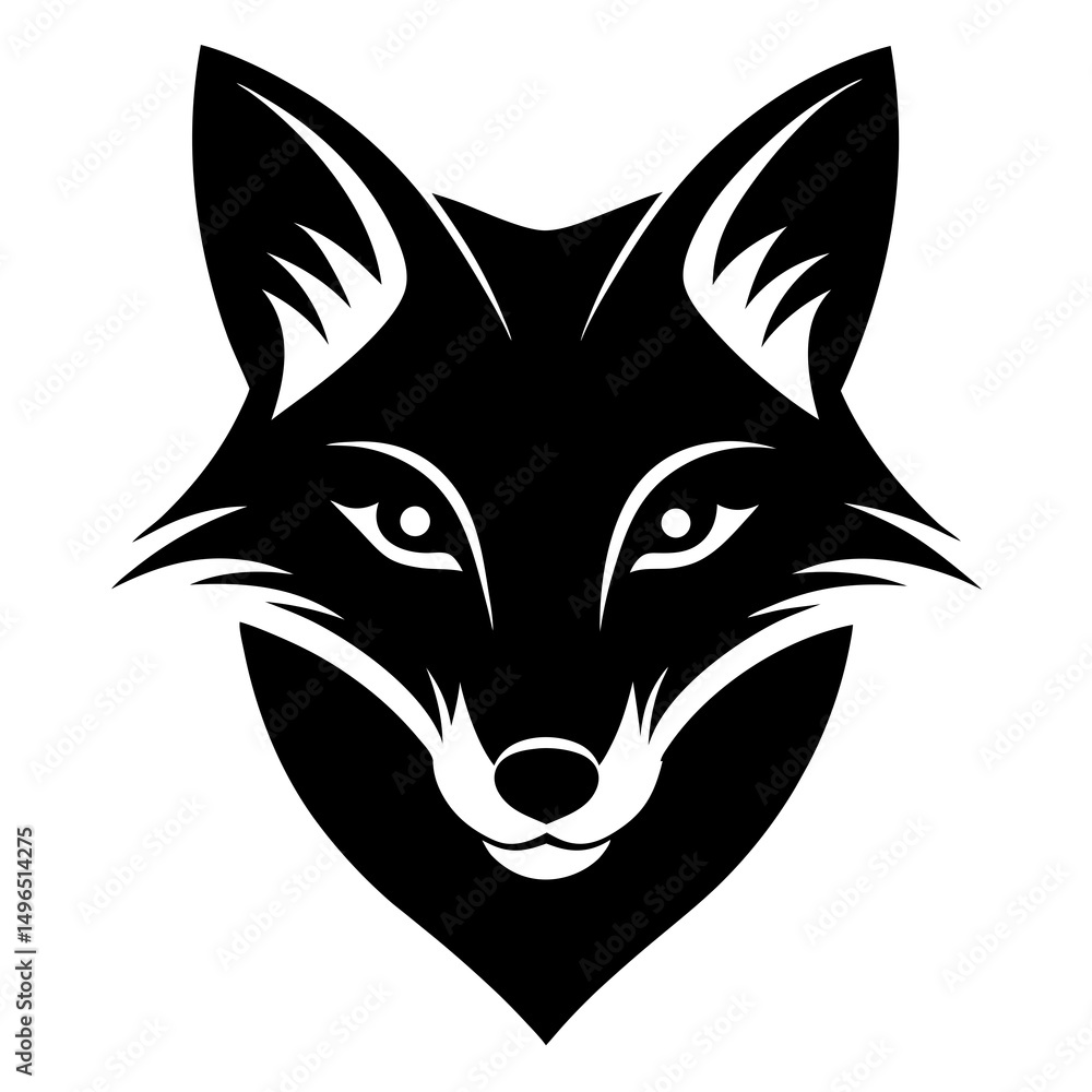 Obraz premium vector illustration of a wolf