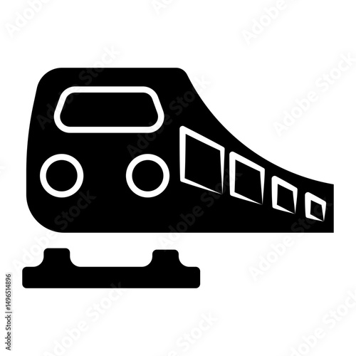 public transport Solid icon