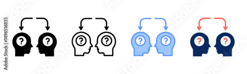 Dispute icon sheet multiple style collection