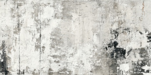 abstract textured grey and white grunge wall surface