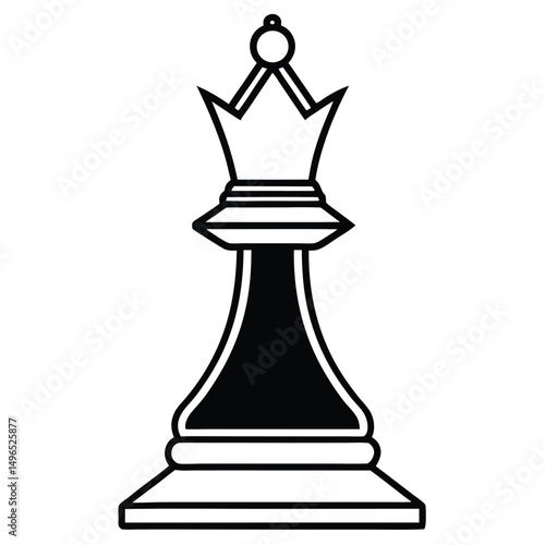 black chess pawn