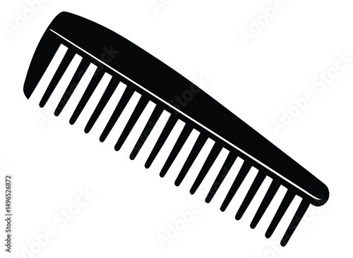 comb isolated on white