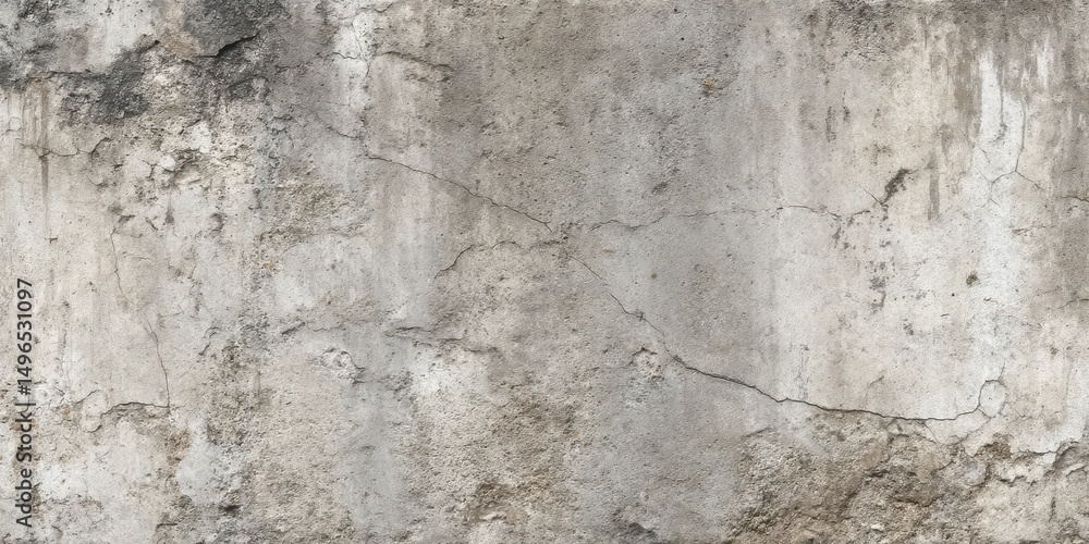 Obraz premium weathered cracked cement wall texture closeup