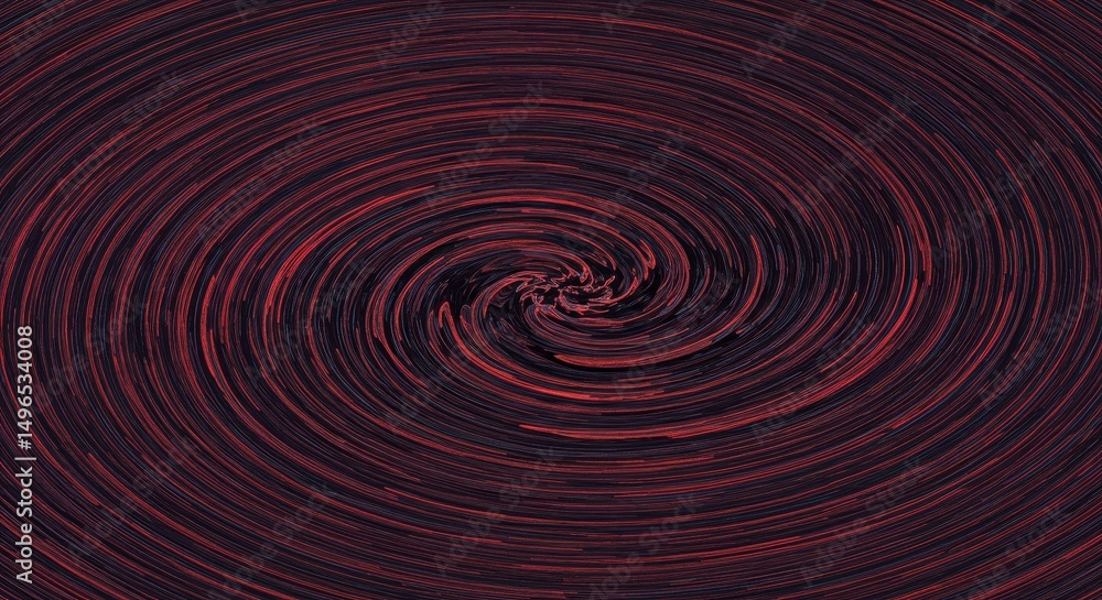 Obraz premium Abstract Background Red Black Spiral Design