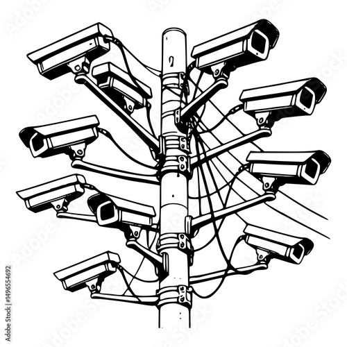 all-seeing eye : comprehensive CCTV system