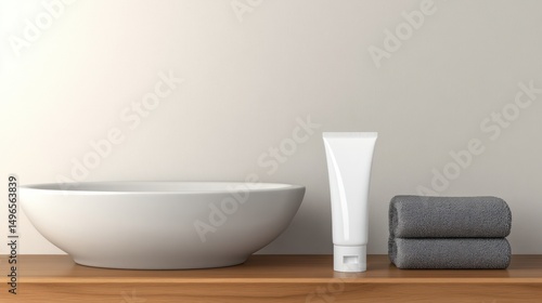 Wallpaper Mural Bathroom Essentials: Clean and Minimalist Aesthetic Torontodigital.ca