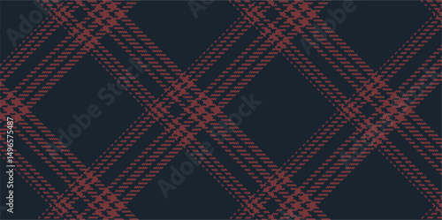 Vector checkered pattern or plaid pattern . Tartan, textured seamless twill for flannel shirts, duvet covers, other autumn winter textile mills. Vector Format