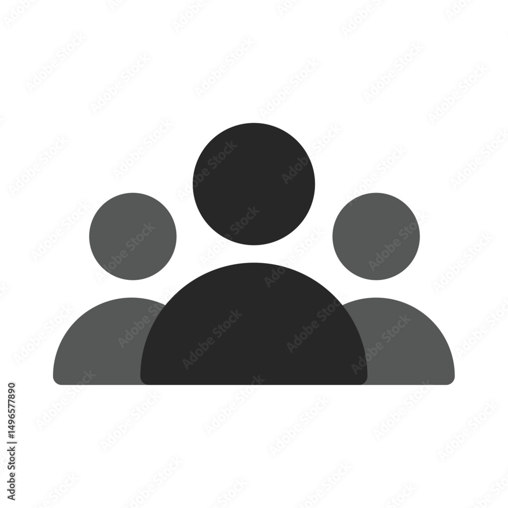 User icon. profile, person vector illustration User icon. profile, person vector illustration