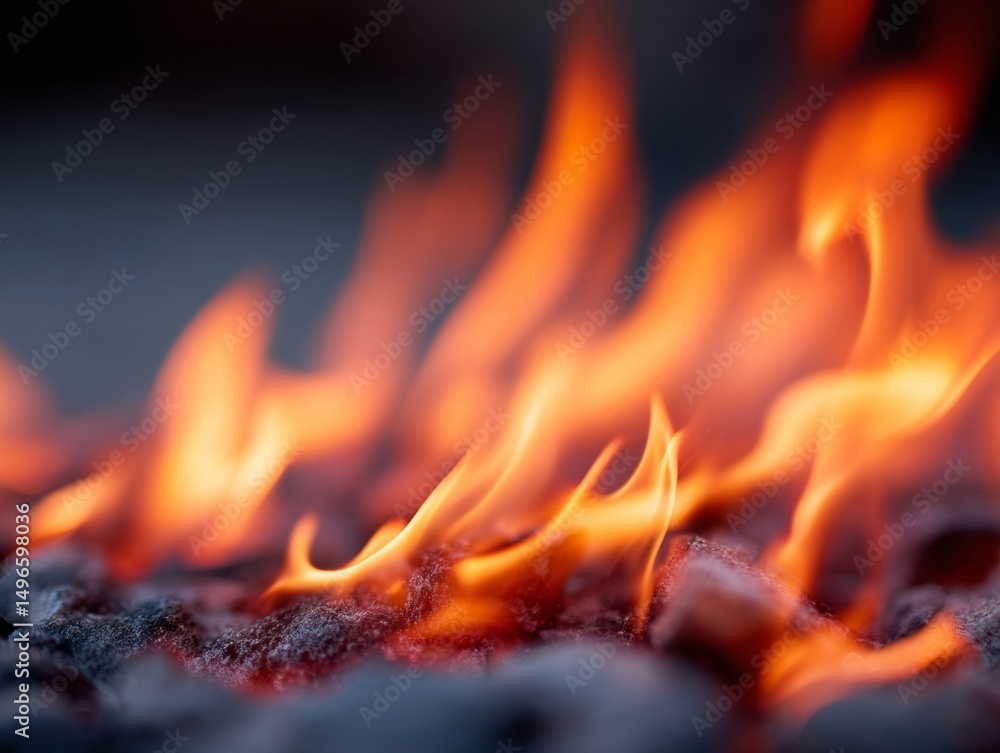 A close up of a fire burning in a fireplace A close up of a fire burning in a fireplace