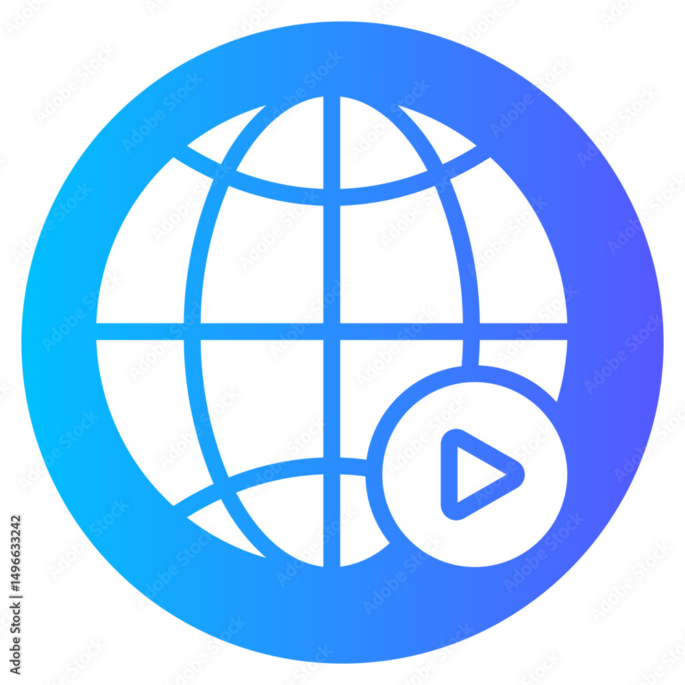 global gradient icon global gradient icon
