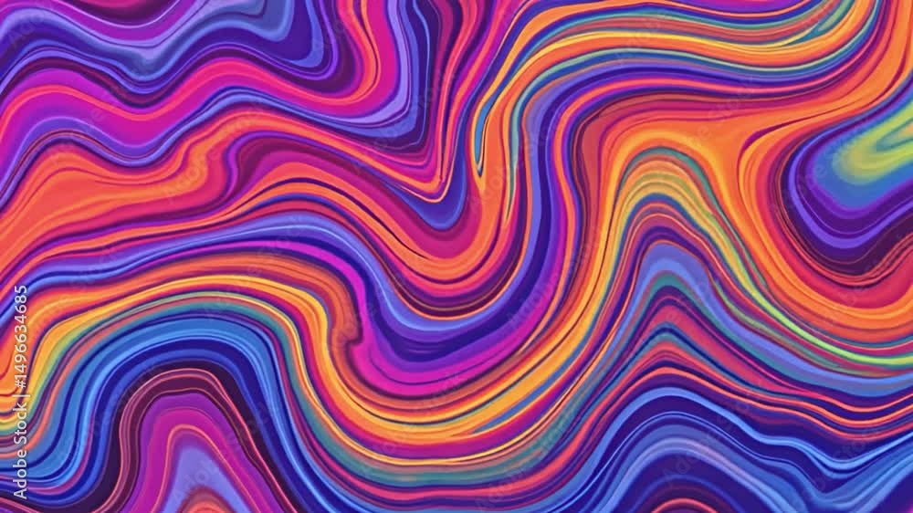 trippy psychedelic colorful rainbow liquid marble gradient waves animation. trendy hypnotic abstract organic ebru ripples and folds fluid art video trippy psychedelic colorful rainbow liquid marble gradient waves animation. trendy hypnotic abstract organic ebru ripples and folds fluid art video