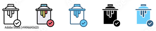 PRINT icon with multiple style
